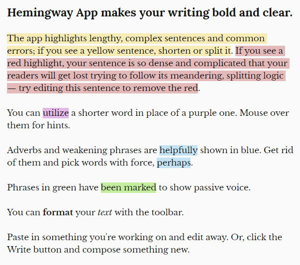 hemingway-app