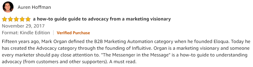 The Messenger is the Message Amazon Review