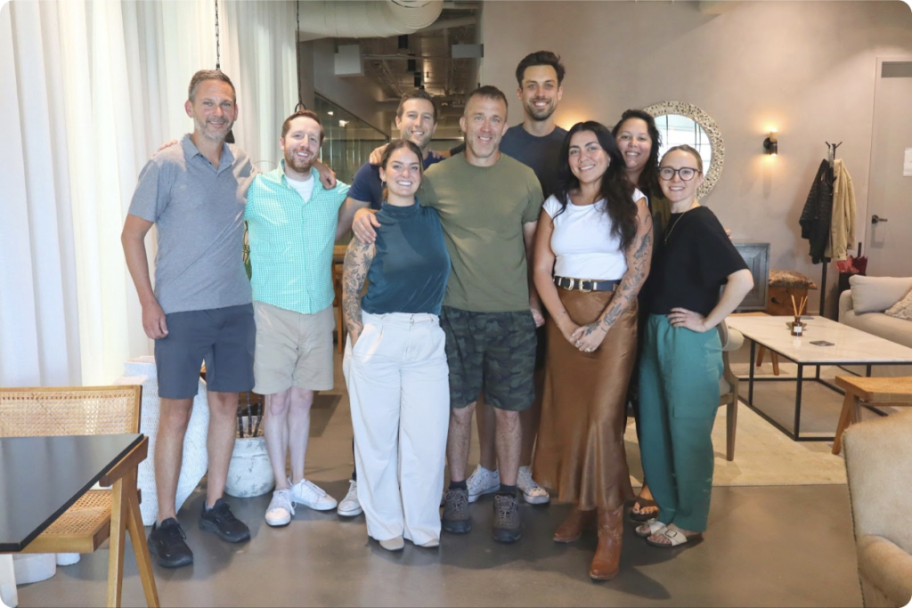 Photo of scribe team